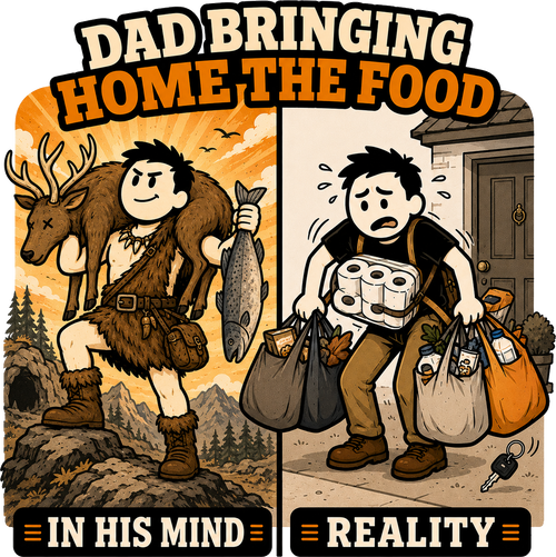 Dad: Bringing Home the Food