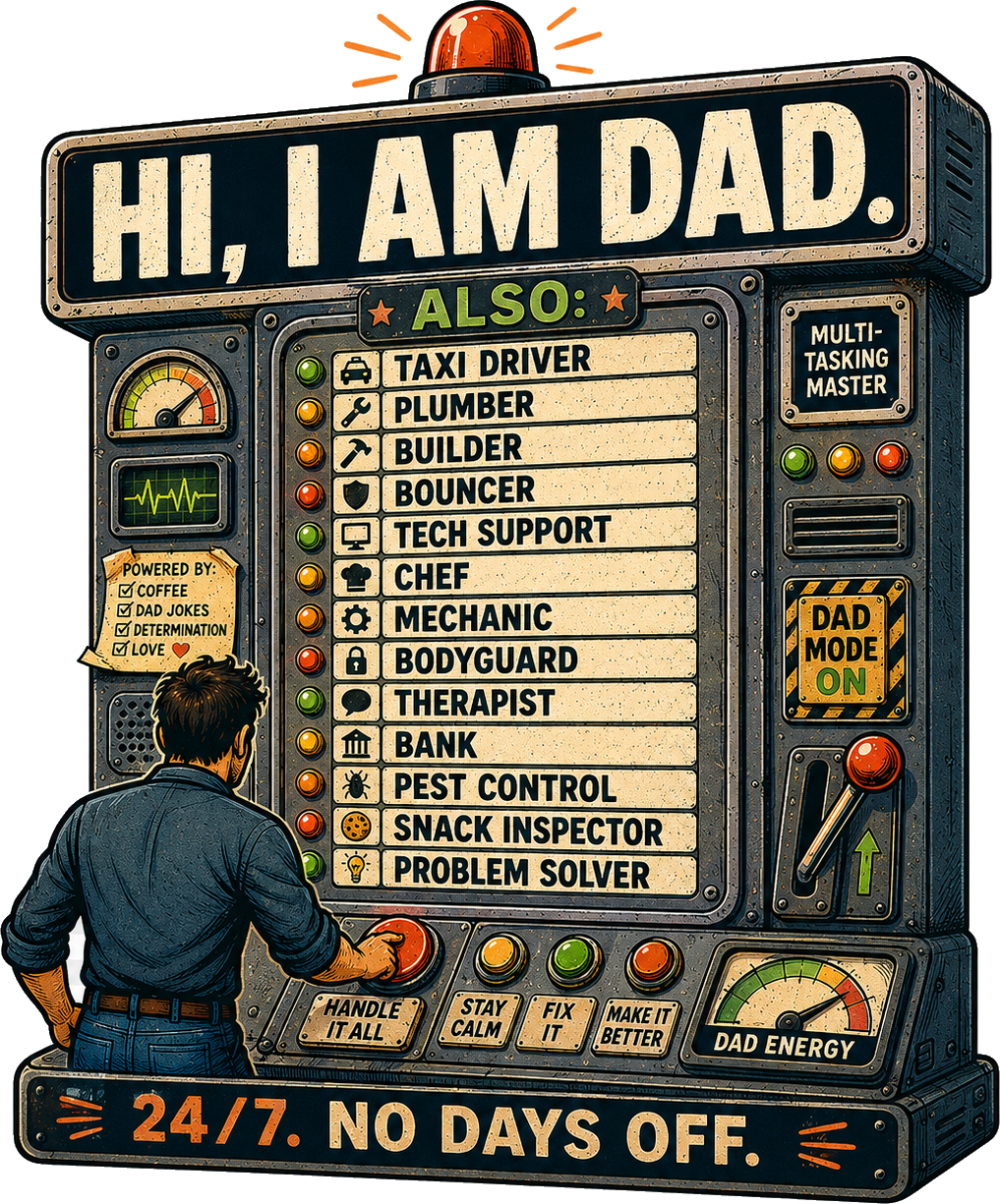 Dad: The Multitasker